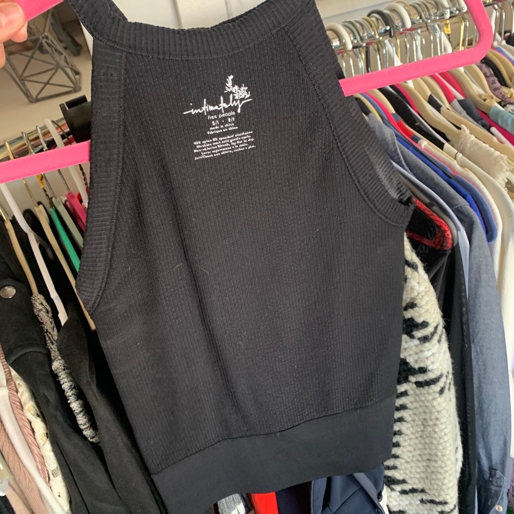 FREE PEOPLE SPANDEX TOP